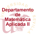 Logo of Department of Applied Mathematics II of the University of Seville